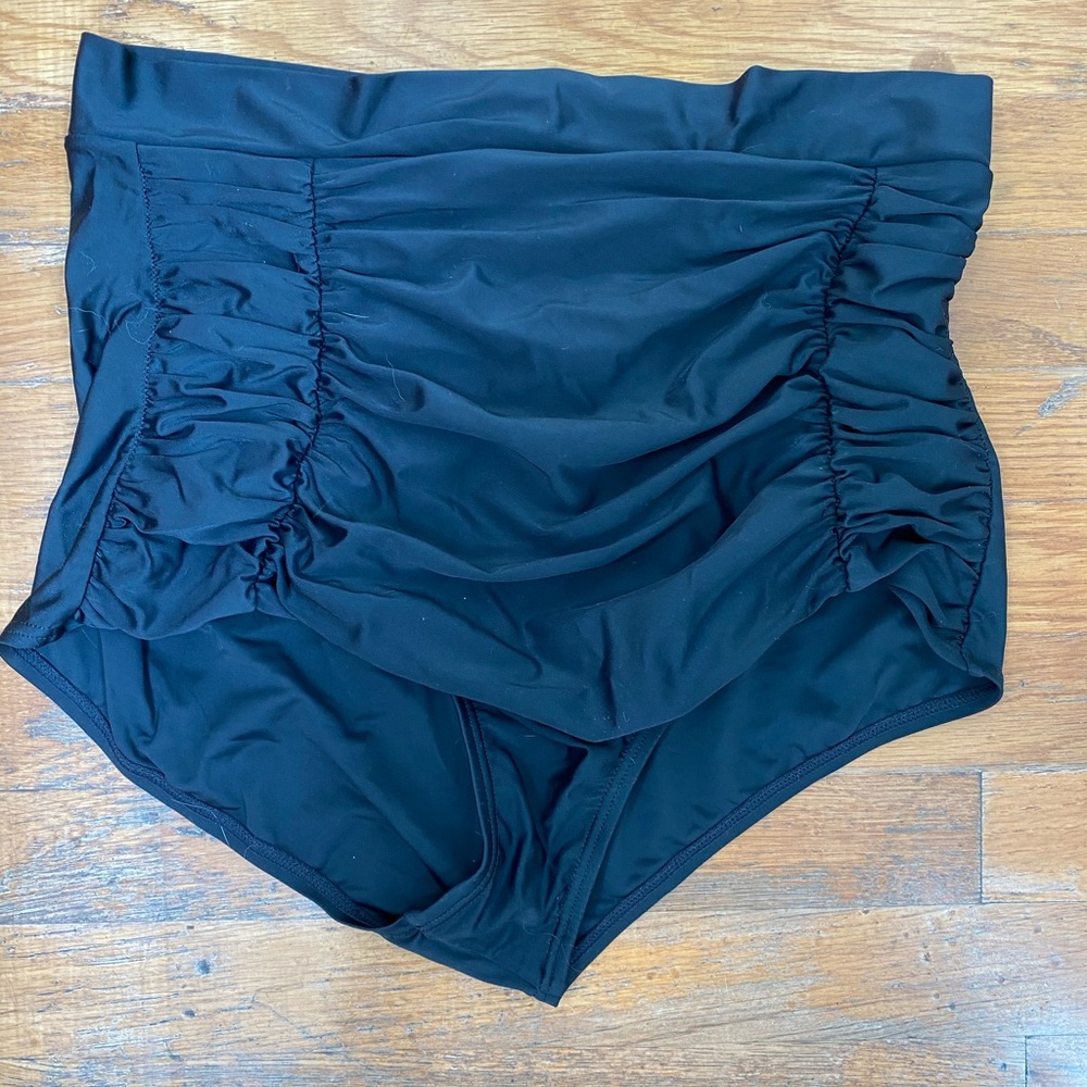 Unique Vintage High Waist Bikini Bottom Xl